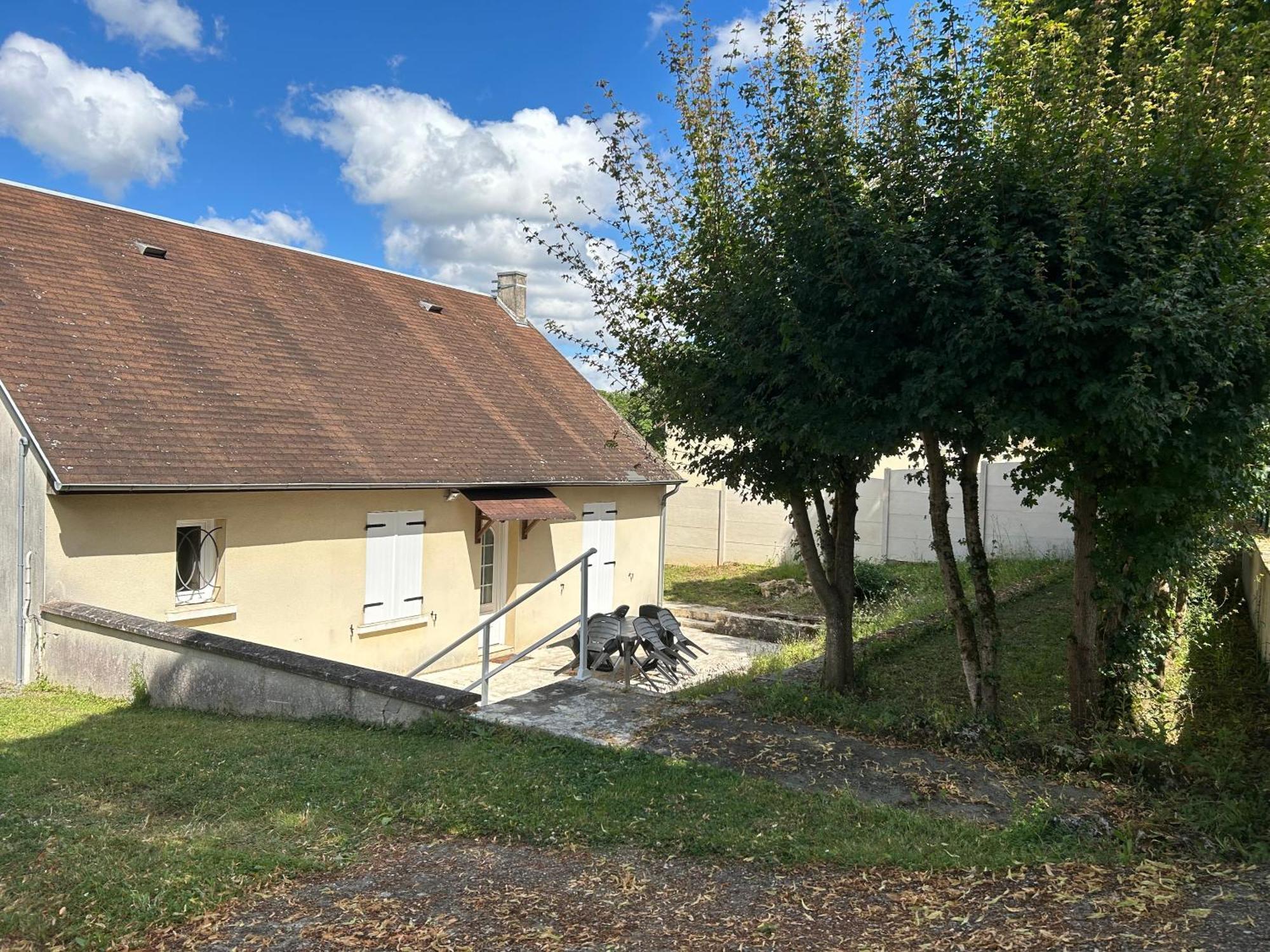 La Maison Du Chef Le Blanc Eksteriør bilde