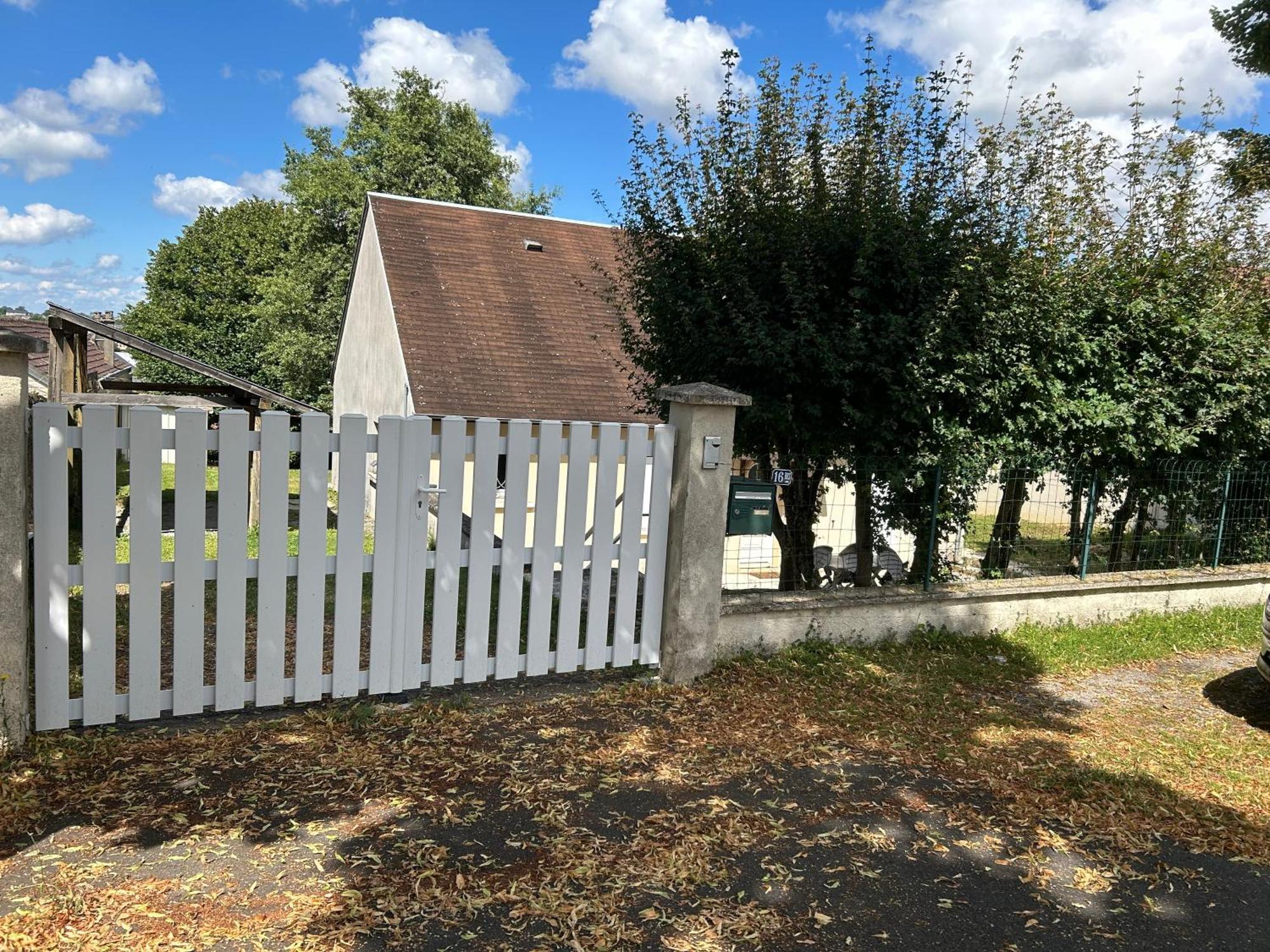 La Maison Du Chef Le Blanc Eksteriør bilde